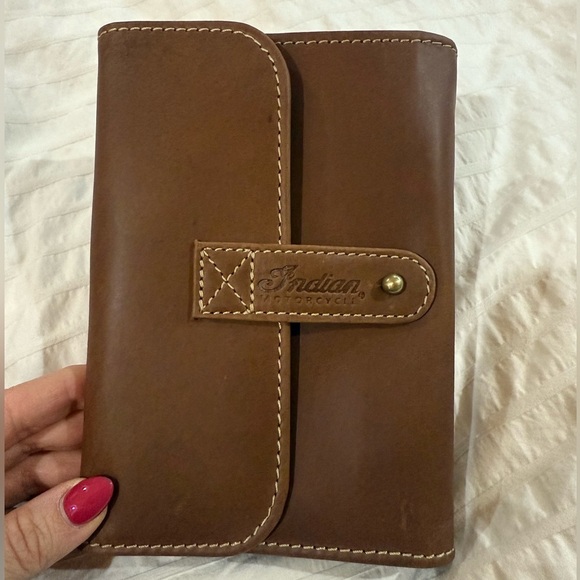 Indian motorcycle tri fold tech wallet - Picture 2 of 8